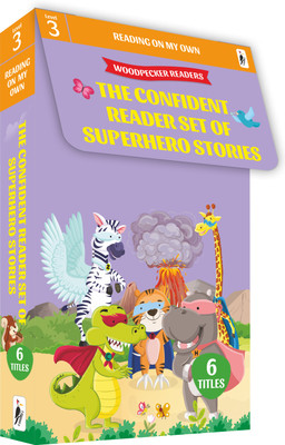 The Confident Reader Set of Superhero Stories (6 Volume Boxed Set)(Paperback, WoodPecker Books)