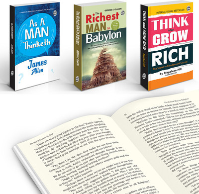 Classic English Novels - Think & Grow Rich, The Richest Man in Babylon and As A Man Thinketh : (Pack of 3) Books for Financial Freedom, Wealth Building Books(Paperback, Napoleon Hill, George S. Clason, James Allen)