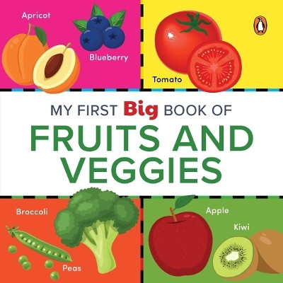 My First Big Book of Fruits & Veggies(English, Board book, Books Penguin)