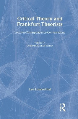 Critical Theory and Frankfurt Theorists(English, Hardcover, unknown)