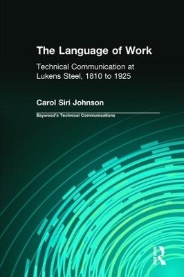 The Language of Work(English, Hardcover, Johnson Carol Siri)