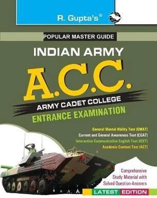 Army Cadet College (ACC) Entrance Exam Guide (Big Size) 2025 Edition(English, Paperback, Gupta R.)