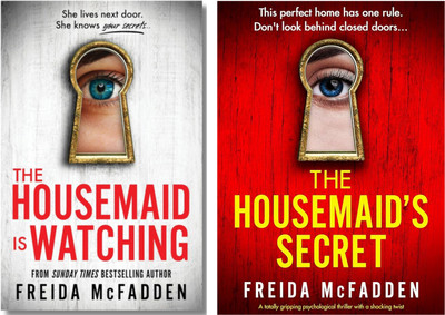 The Housemaid's Watching + The Housemaid's Secret (Combo Set) - Free Bookmark Inside(Paperback, Freida McFadden) The Housemaid's Watching + The Housemaid's Secret (Combo Set) - Free Bookmark Inside(Paperback, Freida McFadden)