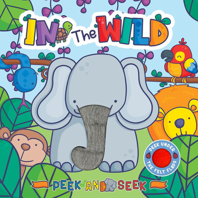 In the Wild Felt Lift-the-Flap Storybook(English, Board book, Hippo Little)