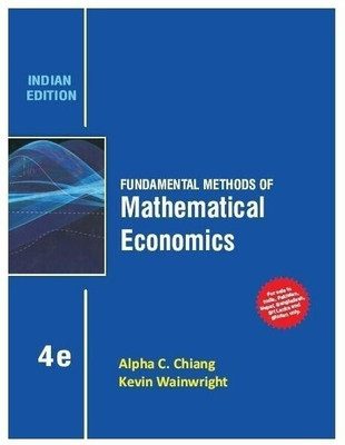 Fund.Methods of Maths.Eco.4e 4 Edition(English, Paperback, Chiang)