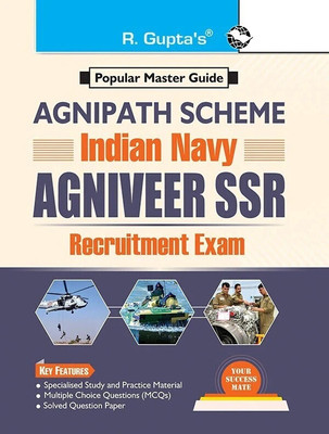 Agnipath: AGNIVEER SSR - Indian Navy Exam Guide(English, Paperback, RPH Editorial Board)