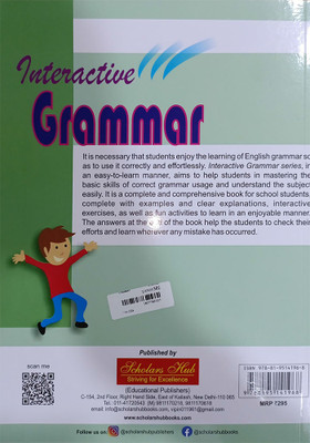 Interactive Grammar-6(Paperback, Scholars Hub Editorial Team)