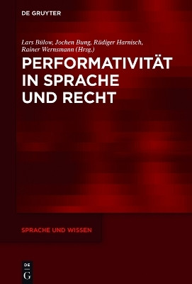 Performativitaet in Sprache und Recht(German, Hardcover, unknown)