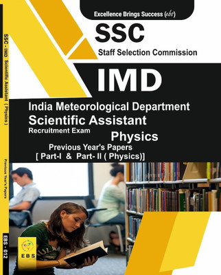 SSC IMD Scientific Assistant ( Physics) Recruitment Exam Previous Year Papers [ Part-I & Part-II (Physics)] English Medium(Paperback, Dr. Vinay Pratap Singh)