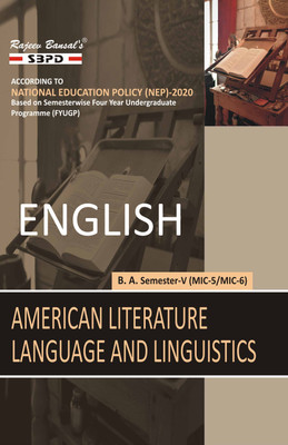 English  - American Literature Language and Literature MIC-5/MIC-6 Syllabus According to NEP FYUGP 1 Edition(Paperback, Amit Ganguly, Jay Bansal)