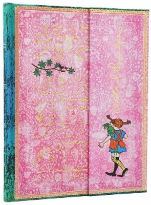 Astrid Lindgren, Pippi Longstocking (Embellished Manuscripts Collection) Ultra Unlined Hardcover Journal (Wrap Closure)(English, Hardcover, Paperblanks)