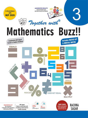 Together with Mathematics Buzz for Class 3(English, Paperback, Rachna Sagar)