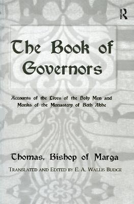 The Book Of Governors(English, Paperback, Budge E.A. Wallis)