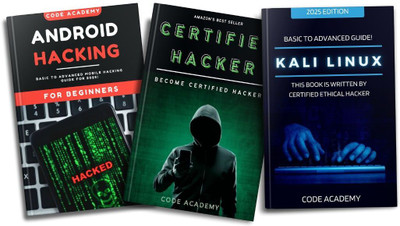 Ethical Hacking Advanced Book Bundle 2025 with Free Hacking Course | Android Hacking | Kali Linux (Set of 3 Books) - Hindi Edition(Paperback, Aamer Khan)