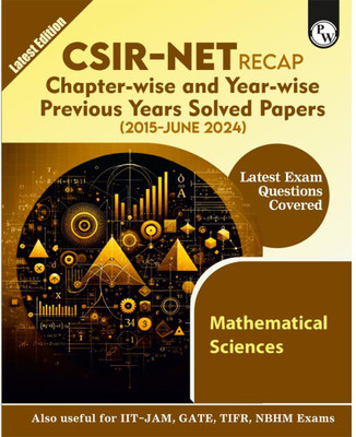 Pw Csir Net 10 Years Mathematical Sciences Pyqs December 2024(English, Hardcover, unknown)
