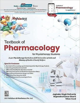 Textbook of Pharmacology for Physiotherapy Students(Paperback, Dr Joginder Pathania)