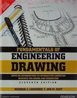 r / Jon M. Duff Fundamentals of Engineering Drawing, The: With an Introduction to Interactive Com(Paperback, Warren J. Luzadde)