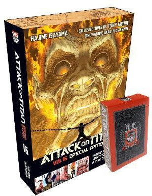 Attack on Titan 16 Manga Special Edition with Playing Cards(English, Paperback, Isayama Hajime)