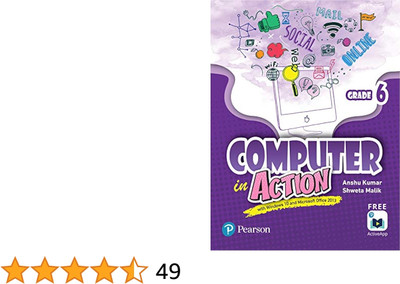 COMPUTER IN ACTION GRADE6(Paperback, Anshu Kumar, Shweta Malik)