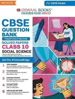 CBSE Question Bank Chapterwise and Topicwise SOLVED PAPERS_Class 10_Social Science_For Exam 2024-25(English, Book, Oswaal Editorial Board)