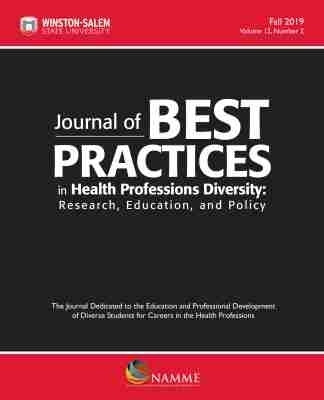 Journal of Best Practices in Health Professions Diversity, Volume 12, Number 2, Fall 2019(English, Paperback, unknown)