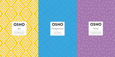 OSHO Best 3 Books Set Collection( Joy + Compassion + Trust )(Paperback, Osho)