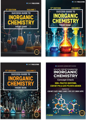 CSIR NET Inorganic Chemistry Combo Set (4 Books)  - Best Chemical Science Practice Questions Study Material(Paperback, Tauheed Nadeem)