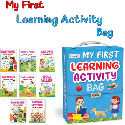 My First Learning Activity Bag of 8 Activity Books(Paperback, GO WOO)