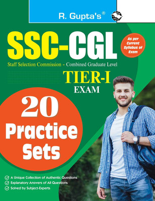 SSC-CGL TIER-I Exam � 20 PRACTICE SETS(English, Paperback, RPH Editorial Board)