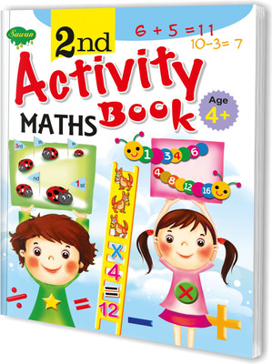 2nd Activity Book-Maths for Kids : Numbers Book for Kids, Maths learning Books, Practice Book for Kids, Activity Books for Kids.(Paperback, SAWAN)