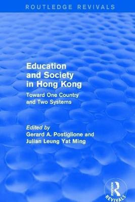 Education and Society in Hong Kong(English, Paperback, Postiglione Gerard A.)