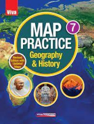 VIVA MAP PRACTICE GEOGRAPHY & HISTORY -7(Paperback, PANAL OF AUTHOR)