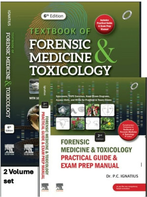 Textbook of Forensic Medicine & Toxicology: Practical Guide & Exam Prep Manual 6/e 2025 by Ignatius P. C(Paperback, Ignatius PC)