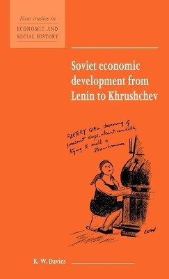 Soviet Economic Development from Lenin to Khrushchev(English, Hardcover, Davies R. W.)