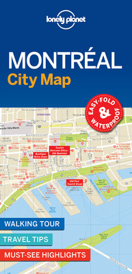 Lonely Planet Montreal City Map(English, Sheet map, folded, Lonely Planet)
