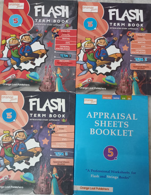 Flash term books class 5 term 1,2, 3 set of 3 books(Paperback, Xyz)