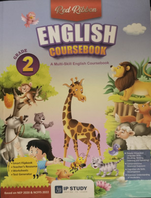 Red Ribbon English Coursebook Grade 2(Paperback, Divyanshu Gupta, Snehaa Dutta)