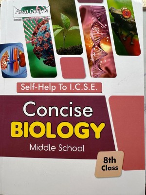 Self Help to ICSE Concise Biology class 8(Paperback, Dr. Heena Verma, Sukhmanjot Kaur)