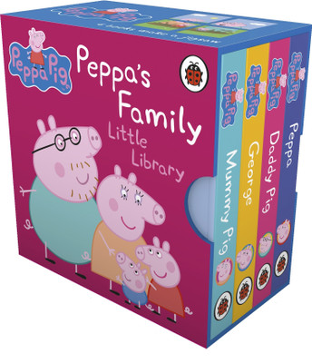 Peppa Pig: Peppa's Family Little Library(English, Board book, Peppa Pig)