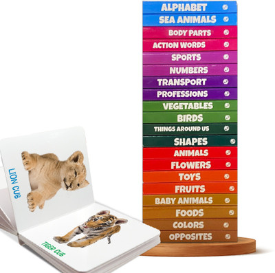 My First Complete Learning Library Boxset of 20 Board Books for 1+ Year Old Kids(English, Paperback, unknown)
