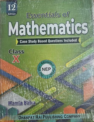 ESSENTIALS OF MATHEMATICS CLASS-X(Paperback, MAMTA BATRA)