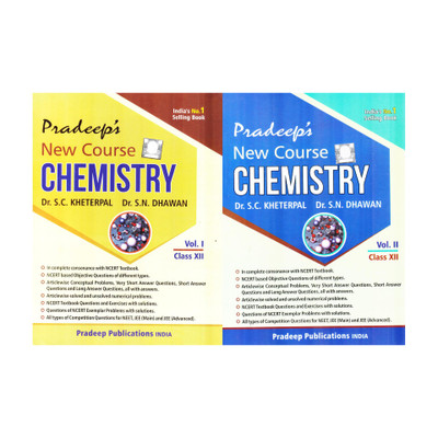 Pradeep's New Course Chemistry for Class 12(English, Paperback, unknown)