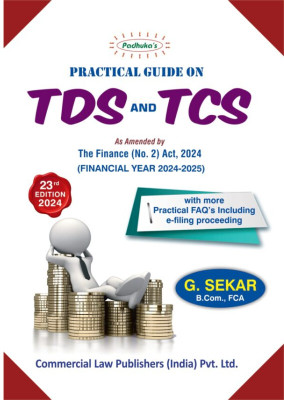 Commercial Padhuka Practical Guide on TDS and TCS By G. Sekar Edition August 2024(Paperback, G. Sekar)