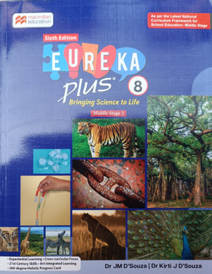 New Eureka Plus (2024 Edition) Class 8(English, Hardcover, unknown)