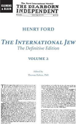 The International Jew(English, Hardcover, Ford Henry)