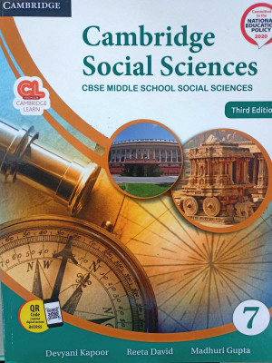 cambridge social sciences 7(SOFT BOUND, REETA DAVID)