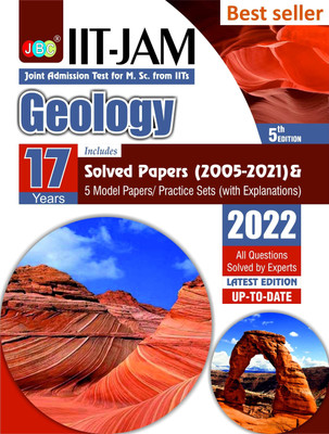 IIT JAM Geology Book For 2022, 17 Previous IIT JAM Geology Solved Papers And 5 Amazing Practice Papers, One Of The Best MSc Geology Entrance Book Among All MSc Entrance Books And IIT Jam Geology(Paperback, JBC PRESS)