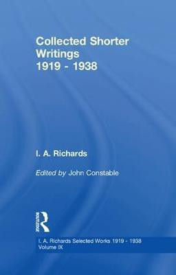 Collected Shorter Writings V9(English, Paperback, Constable John)