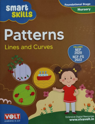 Smart Skills Patterns Lines and Curves Nursery(Paperback, VivaVolt Learning)