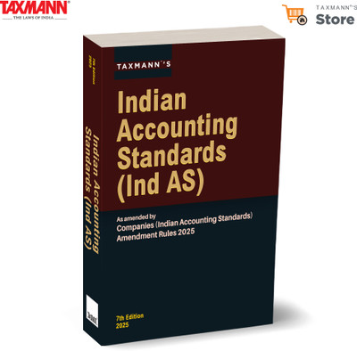 Taxmann's Indian Accounting Standards (Ind AS) – All-inclusive Reference Incorporating—Updated Bare Standards | Practical Transition Insights | IFRS Comparisons | Comprehensive FAQs(Paperback, Taxmann)